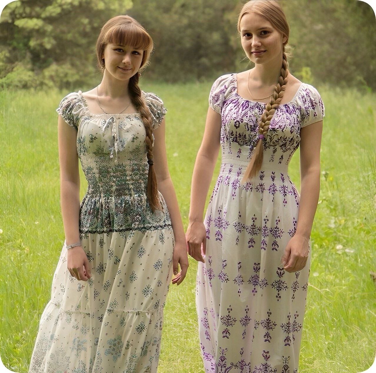 Slavic girls underwear in Huayan