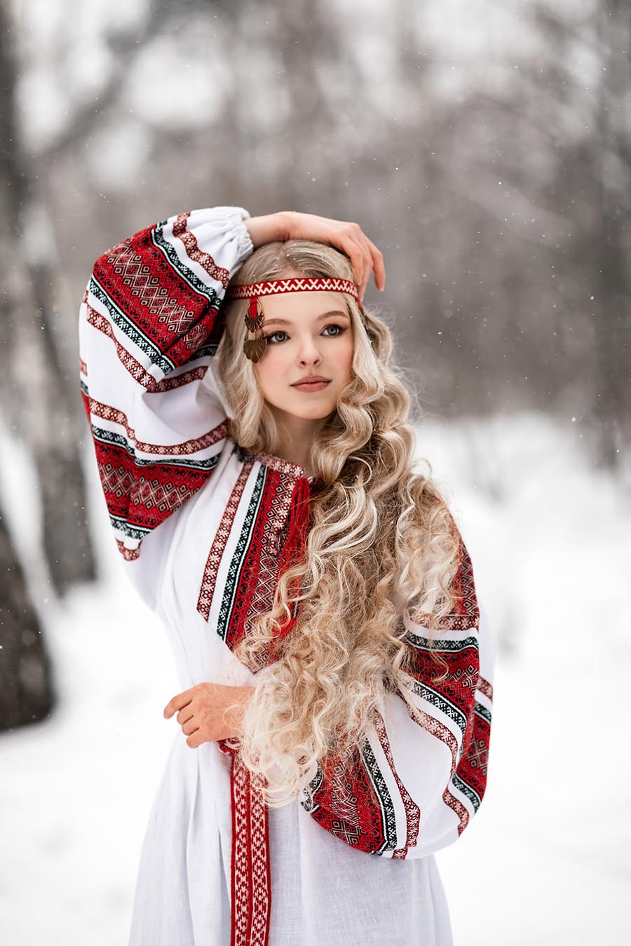 Slavic girls in Huayan