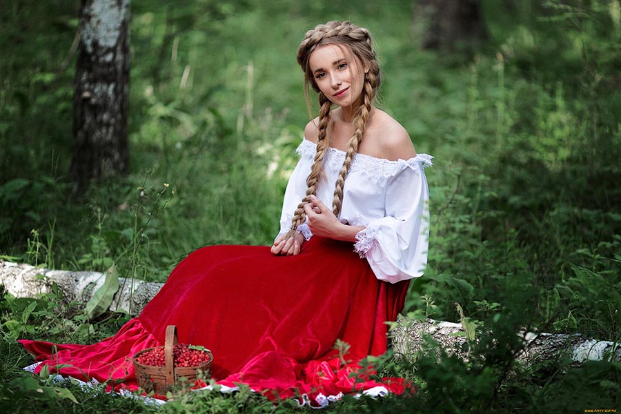 Sexy photo Slavic women in Huayan